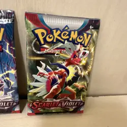 Pokemon TCG Scarlet & Violet Booster Packs Set Of 4 fast ship - Image 5