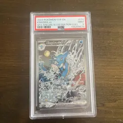 2024 Pokemon Kingdra EX Promo Shrouded Fable PSA 9 Mint #131 Full Art Rare EN - Image 1