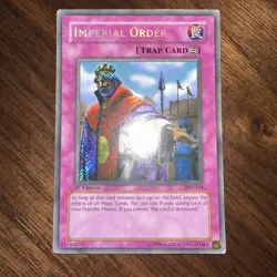 | Yugioh Imperial Order PSV-104 1st Secret Rare Pharaohs Servant HP 🔥 | - Image 1