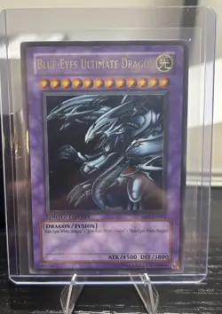 Yu-Gi-Oh! Blue-Eyes Ultimate Dragon Ultra Rare Shonen Jump Limited JMP-EN005 - Image 1