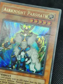Yugioh Airknight Parshath LOD-062 Damaged Condition - Image 3