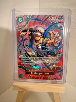 One Piece TCG: Trafalgar Law (SP) OP13-031 Adventure on Kami's Island NM - Image 1