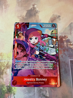 Jewelry Bonney EB04-002 SR Alt Art | English | NM/M | IN HAND | One Piece TCG - Image 1