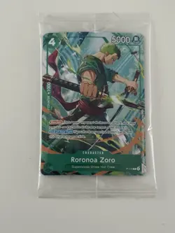 One Piece Roronoa Zoro P-114 C2E2 Promo, Sealed - Image 1