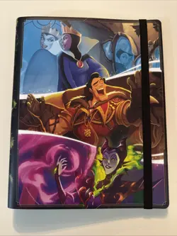 Disney Lorcana Villians Binder, 9 Pockets - Image 1