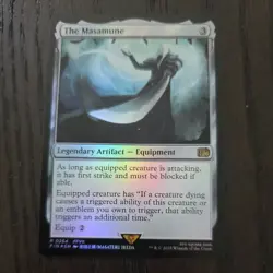 MTG - The Masamune - FOIL Rare #264 - Final Fantasy NM - Image 1