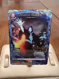 Union Arena Card Shadow Soldiers Release Event Solo Leveling Alt Art Foil - Image 1