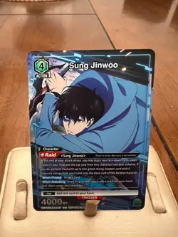 Union Arena Solo Leveling Release Event Participation Card Sung Jinwoo 047 - Image 1