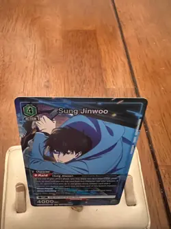 Union Arena Solo Leveling Release Event Participation Card Sung Jinwoo 047 - Image 2