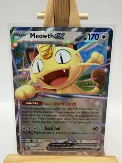 Meowth EX 062/088 Perfect Order Pokemon TCG Double Rare NM/M - Image 1