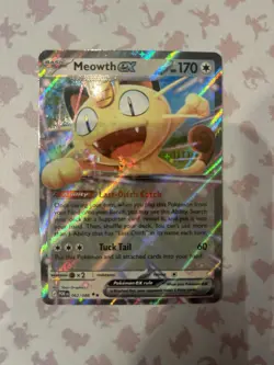 Pokemon TCG Cards Meowth ex 062/088 Perfect Order Double Rare Holo NM-M - Image 1