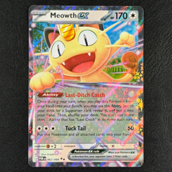 Meowth EX 062/088 Double Rare Holo Perfect Order Pokemon TCG Card - NM/LP - Image 1