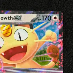 Meowth EX 062/088 Double Rare Holo Perfect Order Pokemon TCG Card - NM/LP - Image 4
