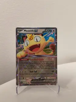 Pokemon TCG Cards Meowth ex 062/088 Perfect Order Double Rare Holo NM-M - Image 1