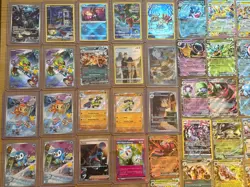 Pokemon 70 Cards Job Lot Bundle First Partner EX Illustrated SIR Rares - Image 1