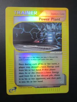 PSYCHIC CUBE 01 REVERSE HOLO POKEMON CARD 132/147 AQUAPOLIS NEVER PLAYED EX+NM- - Image 1