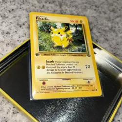 1st Edition Pikachu 60/64 Mint! 💎 | Vintage WOTC Grail Card | Pokemon TCG NM - Image 1