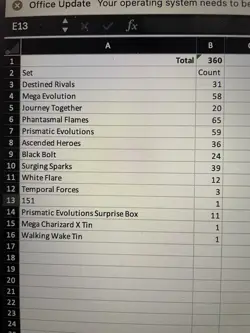 Pokemon TCG Online Code Cards -LOT 360 Code Cards (from 11 Sets) - Unused New - Image 3