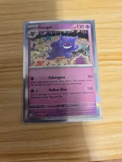 Pokemon TCG Gengar 151 Holo Rare Scarlet & Violet Card 094/165 2 - Image 1