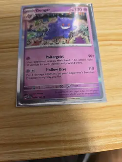 Pokemon TCG Gengar 151 Holo Rare Scarlet & Violet Card 094/165 2 - Image 3