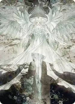 MTG Hydaelyn, the Mothercrystal Art Card Art Series FINAL FANTASY - Image 1