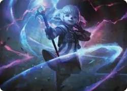 MTG Shantotto, Tactician Magician Art Card Art Series FINAL FANTASY - Image 1