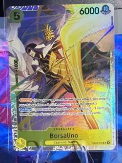 ONE PIECE Borsalino Eb04-058 SR One Piece Card OP15 ENGLISH NM - Image 1