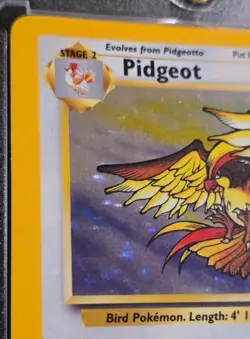 Pidgeot 8/64 Holo Rare Jungle Set Unlimited Edition Pokemon Card Never Played - Image 2