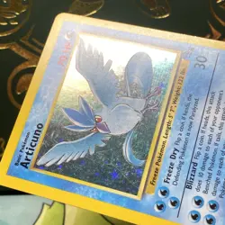 Articuno 2/62 Fossil Holo Rare — Vintage WOTC Pokemon Card LP - Image 4