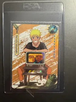 PSA Magazine Exclusive Kayou Naruto Uzumaki Promo Card NRSA-PR-003 Sealed - Image 1