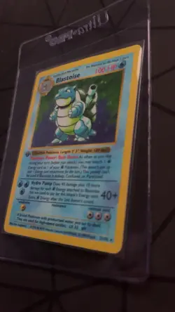 Blastoise 2/102 Holo 1st Edition Base Set Pokemon Card 1999 HP - Image 2