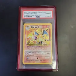 PSA 10 Pokemon Card Lot Celebrations Charizard, Blastoise & Venusaur Starters - Image 4