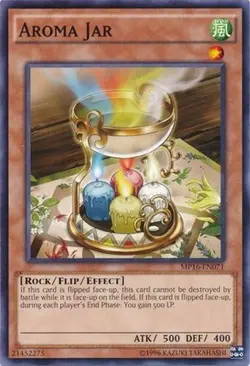 Yugioh - Aroma Jar - NM - Free Holographic Card - Image 1