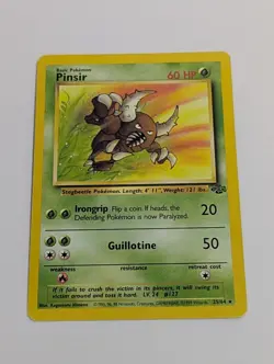 Pinsir 25/64 - Pokemon Jungle Unlimited Vintage Card WOTC MP - Image 1