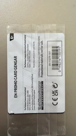 Pokemon TCG Gengar 050/088 Stamped Gamestop Promo Card Perfect Order - Image 2