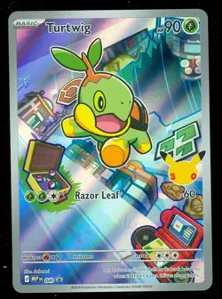 Pokemon TURTWIG MEP 040 Ascended Heroes - 1st Partner FULL ART PROMO - Card C - Image 1