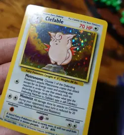 Clefable 1/64 No Symbol Error Holo Jungle Set Rare Pokemon Card VLP/NM^ - Image 3