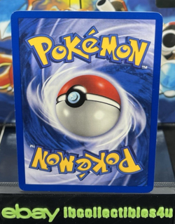 Vintage Non Holo WOTC Pokemon Card Misty’s Tentacool 32/132 Gym Heroes N/Mint - Image 2
