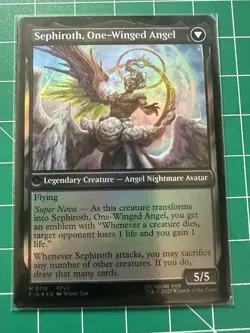 Sephiroth, Fabled SOLDIER - MTG Final Fantasy (FOIL) - Image 2