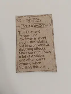 1998 Pokemon Premium Lunchables Pikachu/Mr.Mime Mini Cardboard Cutout Cards - Image 3