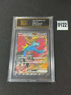 Pokemon Chinese TCG Roaring Moon ex CSV6C-144/128 SR Card Holo Grade 10 - Image 1