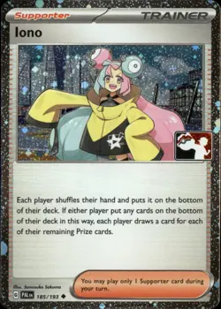 Iono Holo Uncommon Prize Pack Series Cards 185/193 NM - Image 1