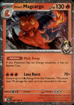 Ethan's Magcargo - (Cosmo Holo) Holo Promo Miscellaneous Cards & Products 036/18 - Image 1