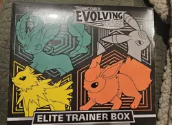 Pokemon TCG Sword and Shield Evolving Skies Elite Trainer Box ETB Factory Sealed - Image 1