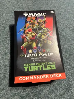 Mtg Teenage Mutant ninja Turtles Commander Deck - Image 1