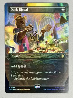 MTG Dark Ritual (Borderless) FOIL - Teenage Mutant Ninja Turtles (TMC) - Image 3