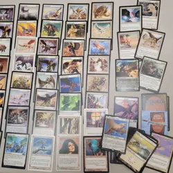 Commander Magic Deck MTG Cards = ALL 100 *Zeriam, Golden Wind GRIFFINS Tribal* - Image 2