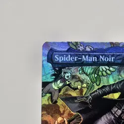 Spider-Man Noir (Foil Borderless) 0204 - SPM: Marvel's Spider-Man - MTG - Image 2