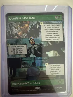 Kraven's Last Hunt (Borderless Foil) #0226 (R) MTG Marvel's Spider-Man NM ENG - Image 1
