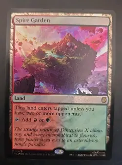 Spire Garden Commander: Teenage Mutant Ninja Turtles MTG Surge Foil Near Mint - Image 1